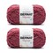 Bernat Sheepy Deep Red Yarn - 2 Pack of 250g/8.8oz - Nylon - 6 Super Bulky - 149 Yards - Knitting/Crochet